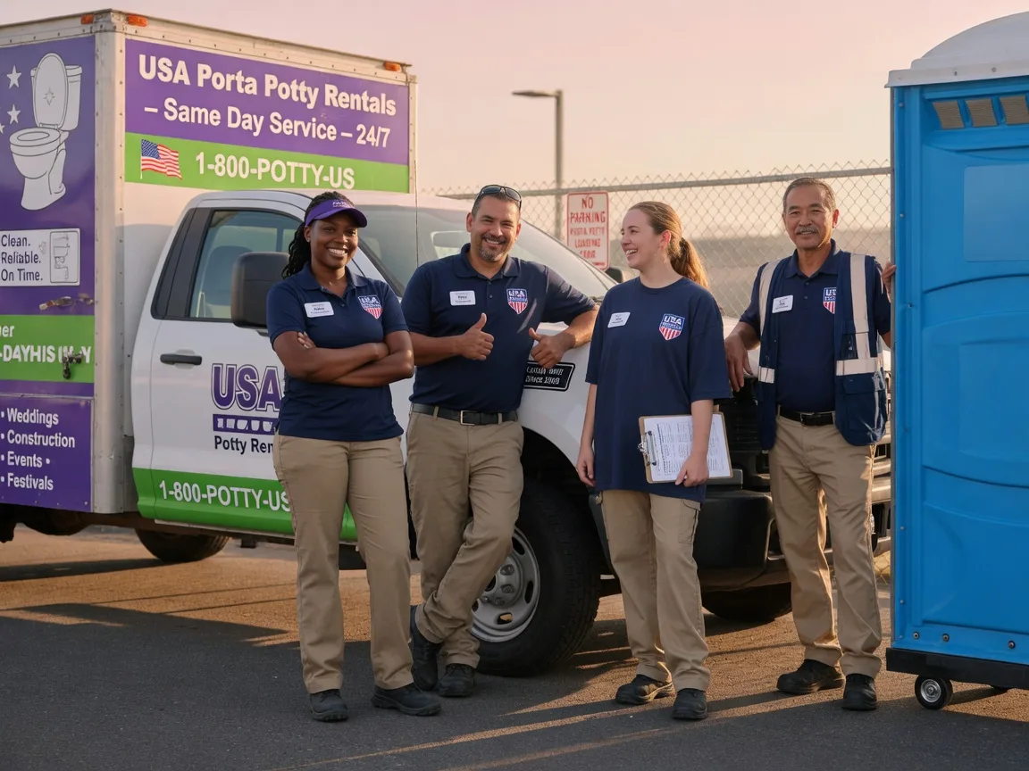 Porta Potty Rental company in Pride, LA